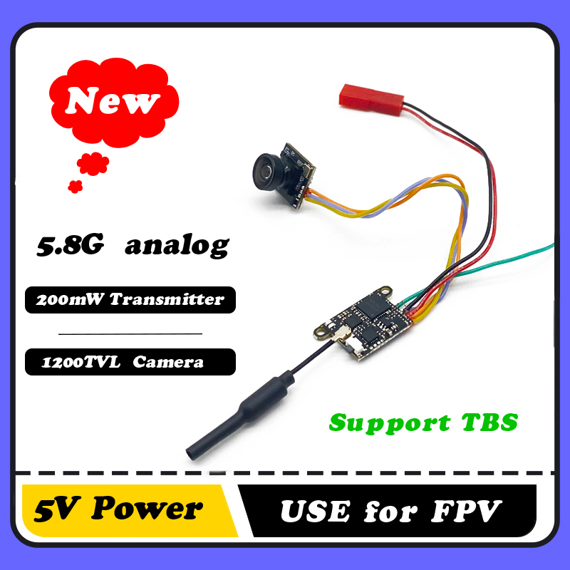 Drone Transmitter - SLONWAKE 5.8G 1200TVL Kamera FPV VTX