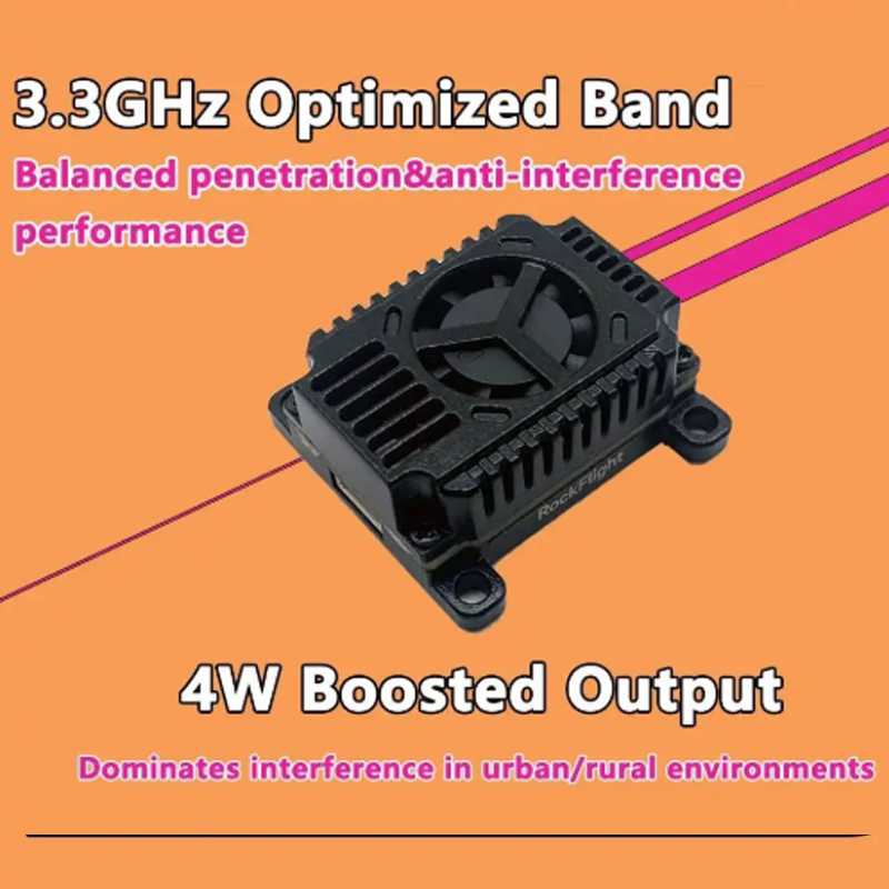 SLONWAKE FPV 3.3G 16CH 4000mW  – Drone Transmitter recenzja i cena