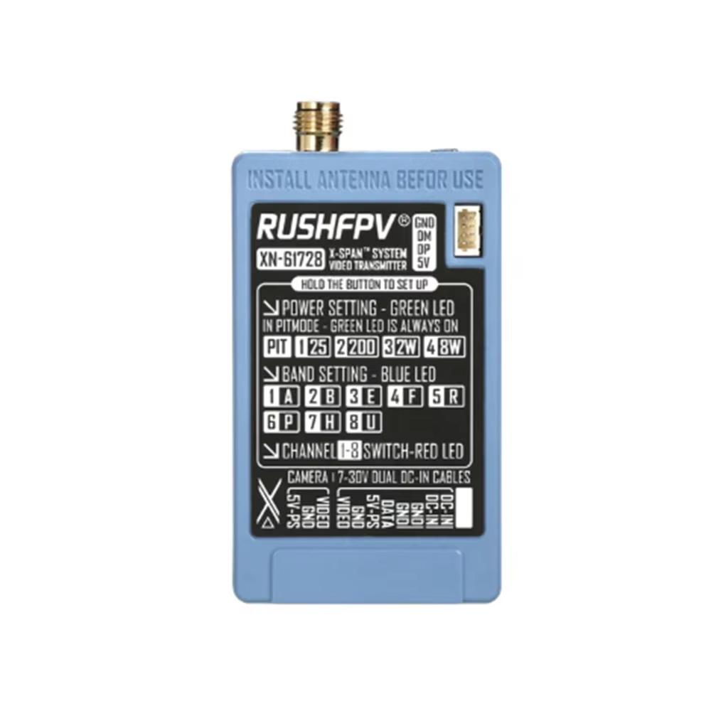 RUSHFPV 6.1‑7.2G 8W X61728 VTX – Drone Receiver recenzja i cena