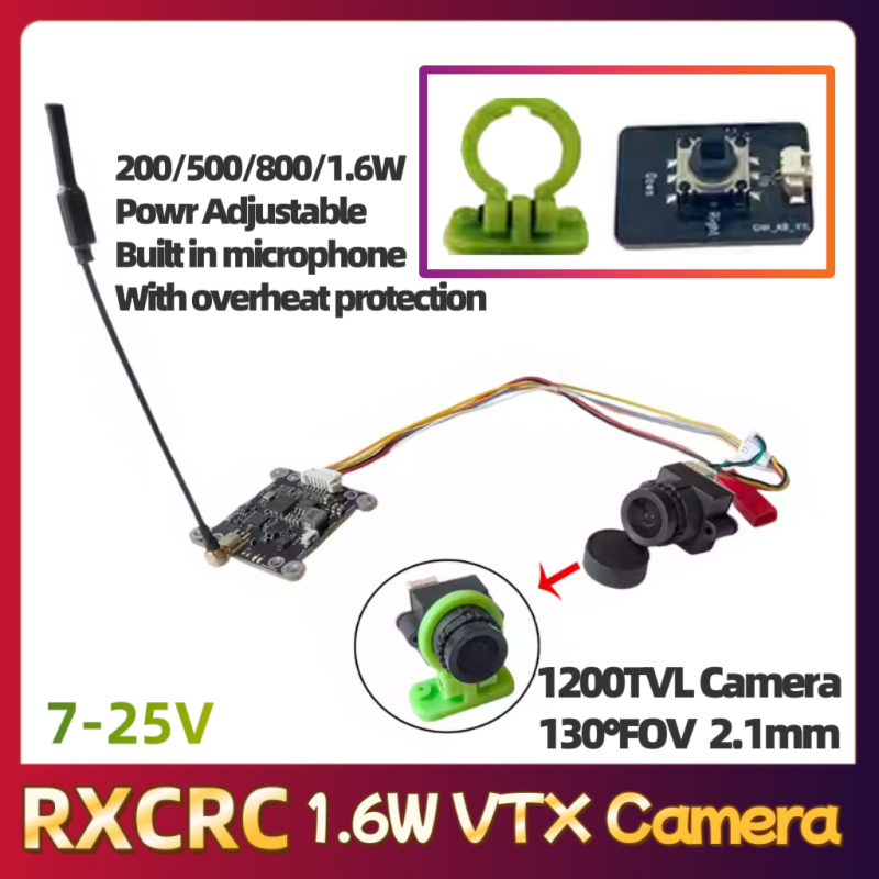 Moduł RXCRC 5.8G 48CH 1.6W VTX – Drone Transmitter recenzja i cena