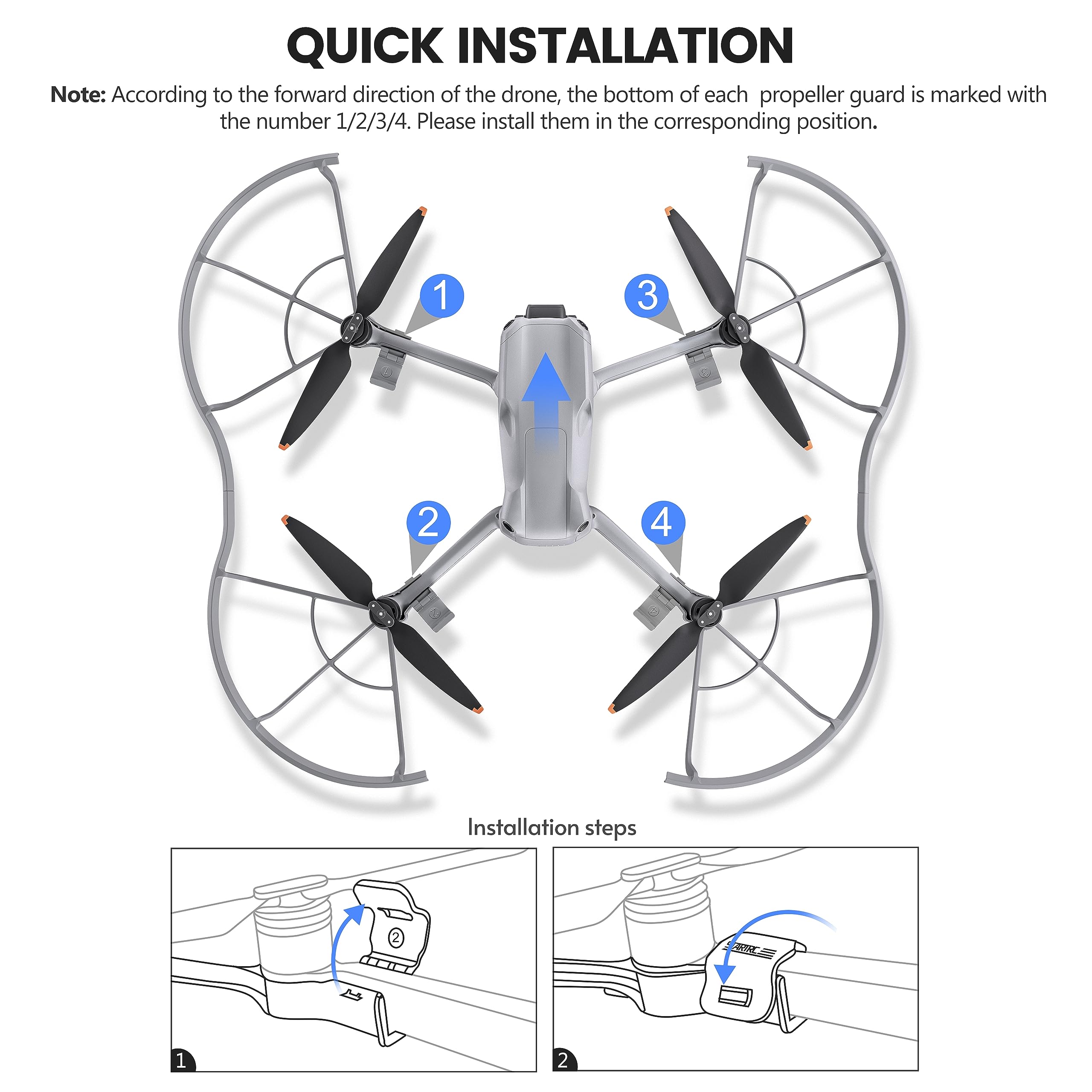 STARTRC Osłona Śmigieł Air 3S, – Drone Propeller Guard recenzja i cena