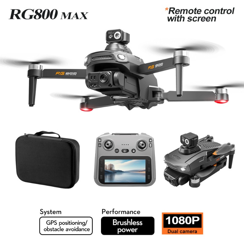 NOWOŚĆ RG800 MAX Drone 1080P H – Drone Gimbal recenzja i cena