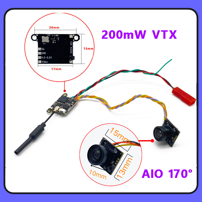 SLONWAKE 5.8G 1200TVL Kamera F – Drone Transmitter recenzja i cena