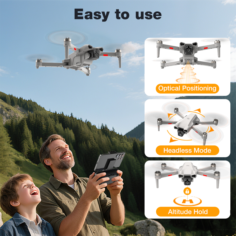 NOWY Gorący Dron L017 Pro Bezs – Drone Gimbal recenzja i cena
