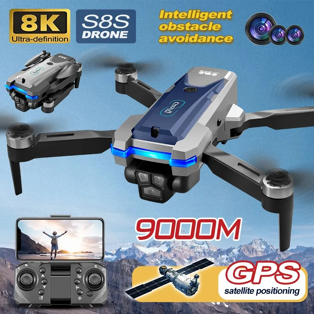 S8S GPS Drone 5G Wifi 8K HD Du – Drone Gps Mount recenzja i cena